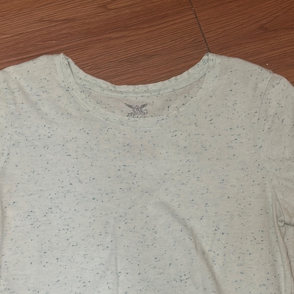 Faded Glory Mint Green Short Sleeve Textured T-Shirt - Picture 6 of 6